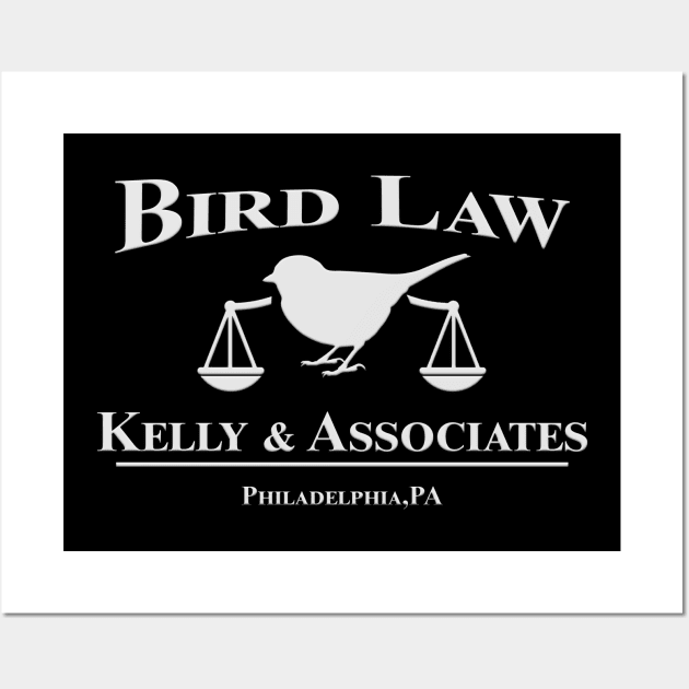 Bird Law Wall Art by Sunny Legends